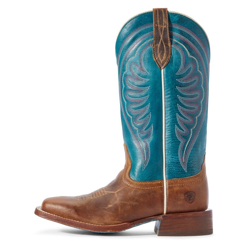 Ariat Western: Circuit Shiloh Botas Western Mujer - Marrones / Verde (DKJSZ9478)